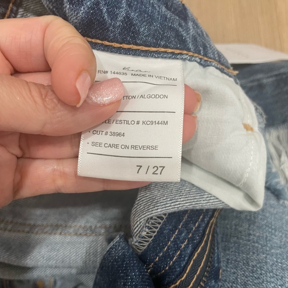 NEW KanCan Distressed Boyfriend Jeans+Perfect Fit+S 24, 27 Relaxed+High Waist - Picture 9 of 9